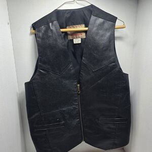 Permit Platinum Leather Vest